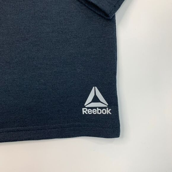 Reebok Crossfit Shirt Mens XL Extra Large Charcoal 1/4 Zip Pullover Activewear - Picture 4 of 10